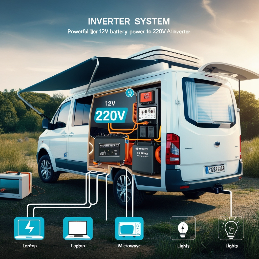 A cosa serve l'inverter in un camper? Tutte le funzioni spiegate