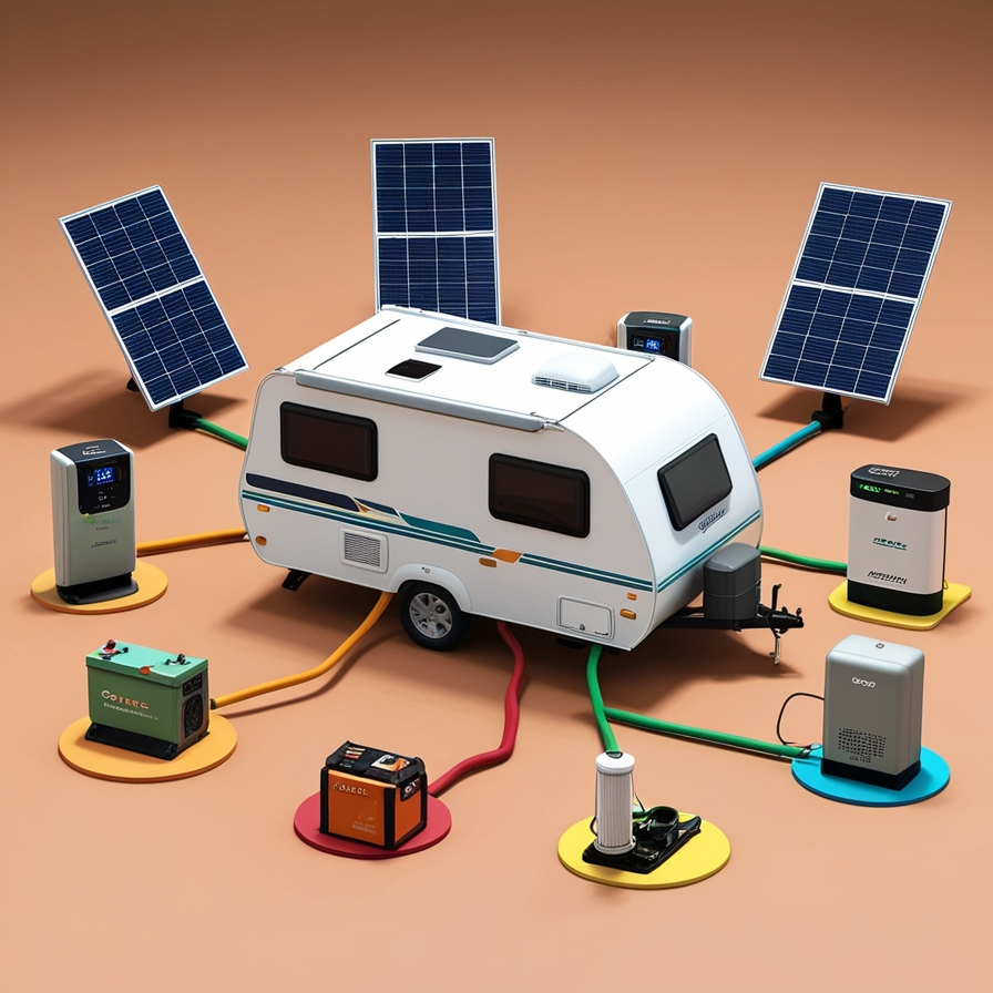 Come avere corrente 220 su camper?