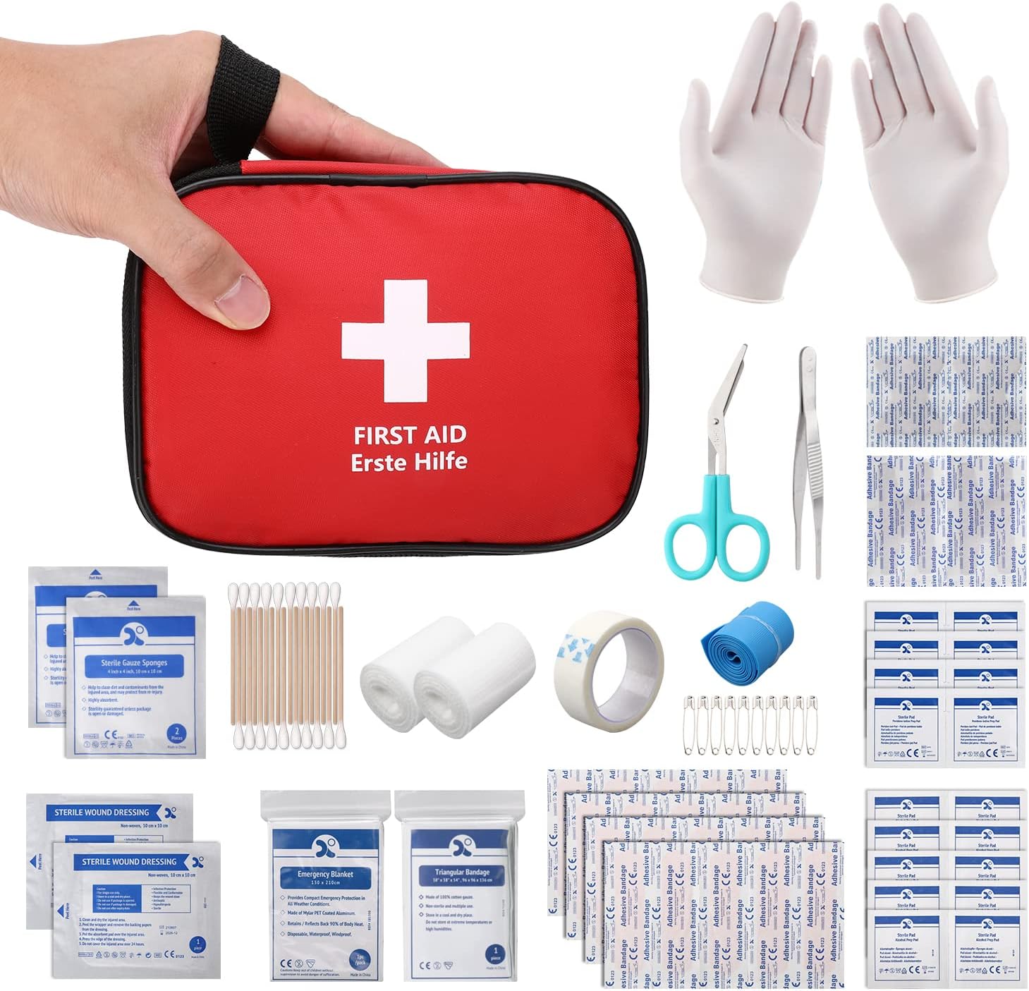 Kit Pronto Soccorso: Sicurezza Essenziale Base