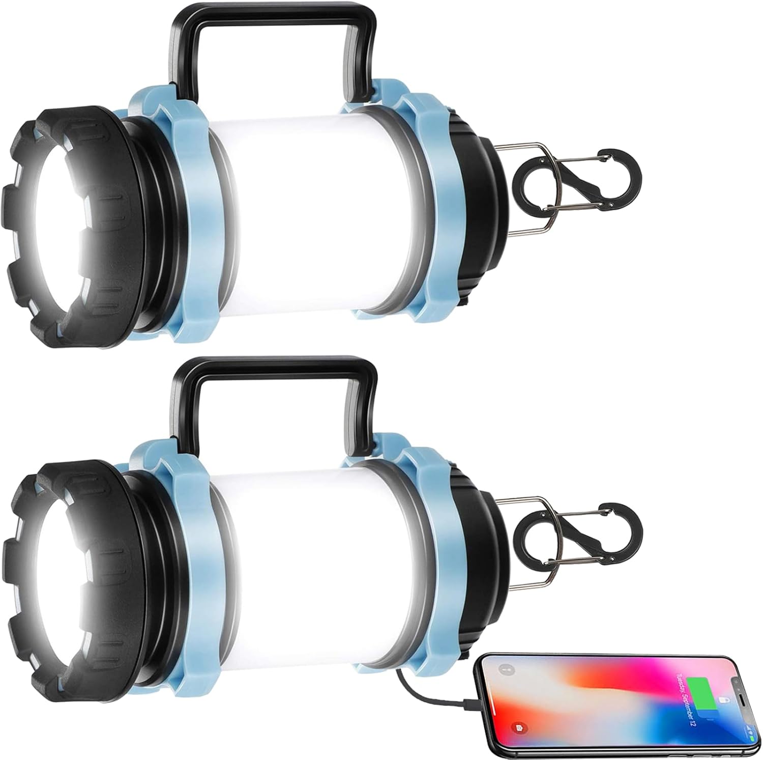 Lanterne LED Camper: Illuminazione Potente e Ricaricabile