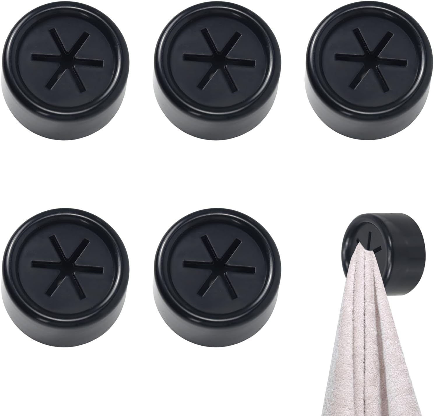 Portasciugamani Camper: 5 Pezzi Senza Foratura Outdoor